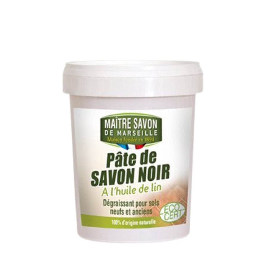 PÂTE DE SAVON NOIR A HUILE DE LIN 1KG