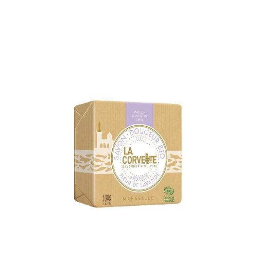 SAVON BIO FLEUR DE LAVANDE 100g