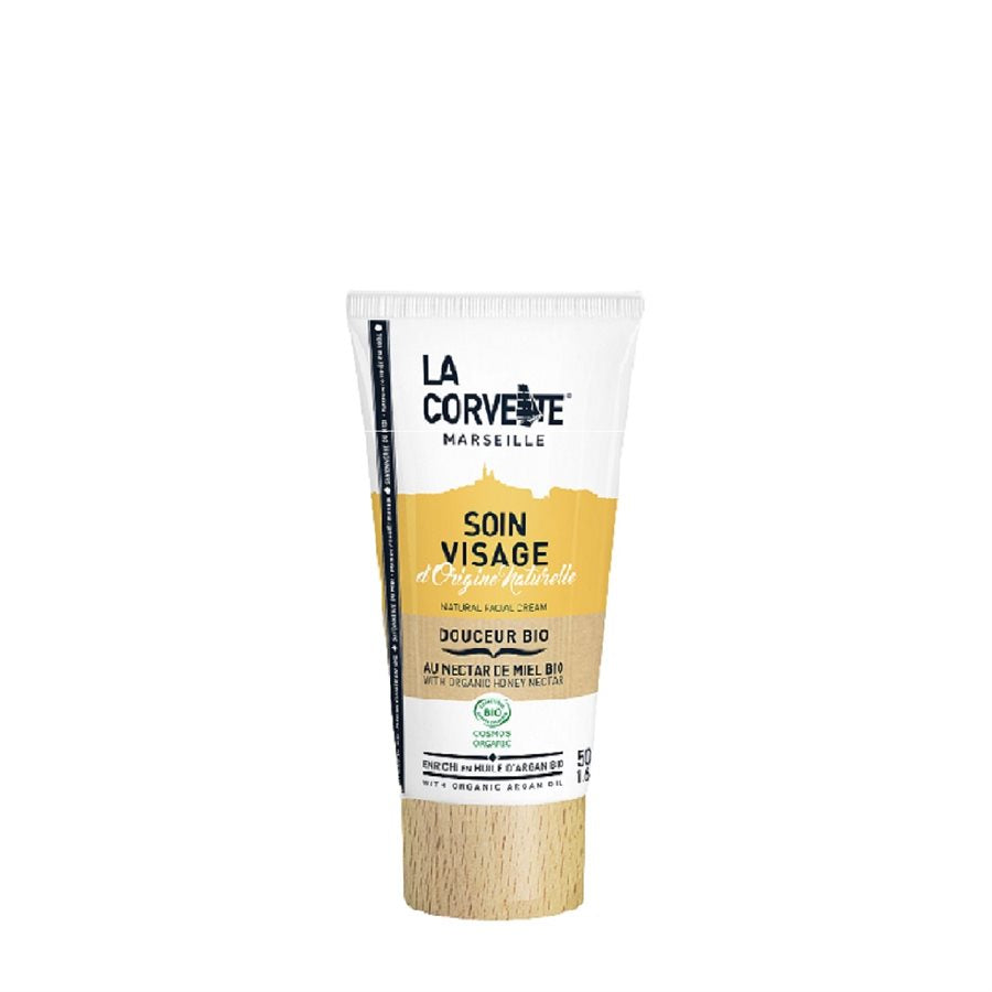 SOIN VISAGE DOUCEUR BIO - ARGAN ET NECTAR DE MIEL 50ML