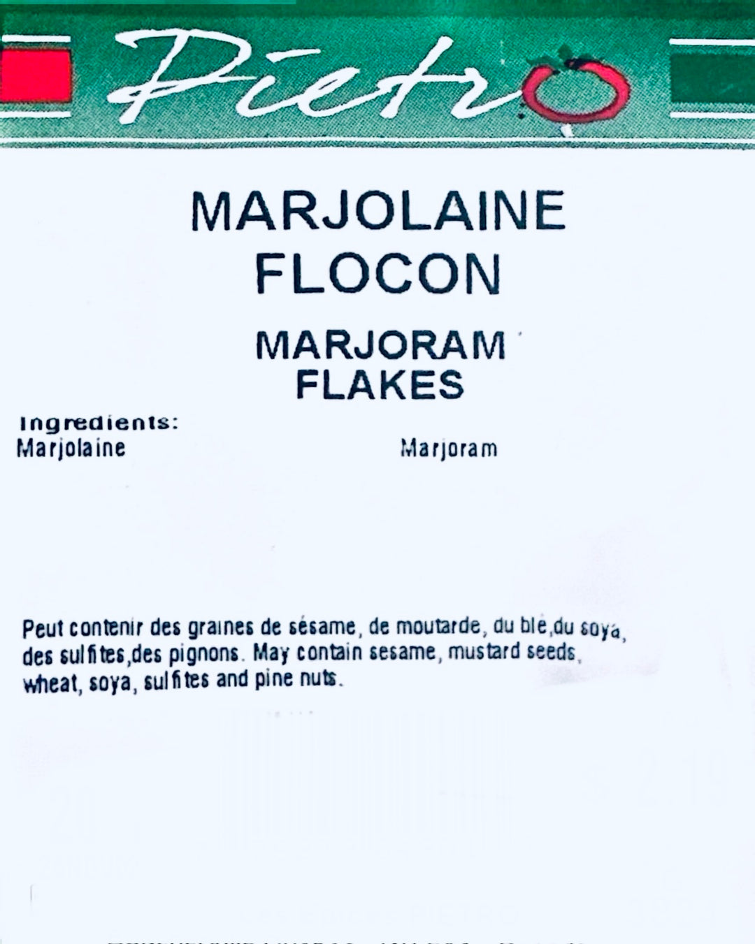 Marjolaine flocon 20g