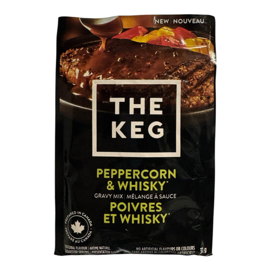 Mélange à sauce Poivres Et Whisky The Keg 31g