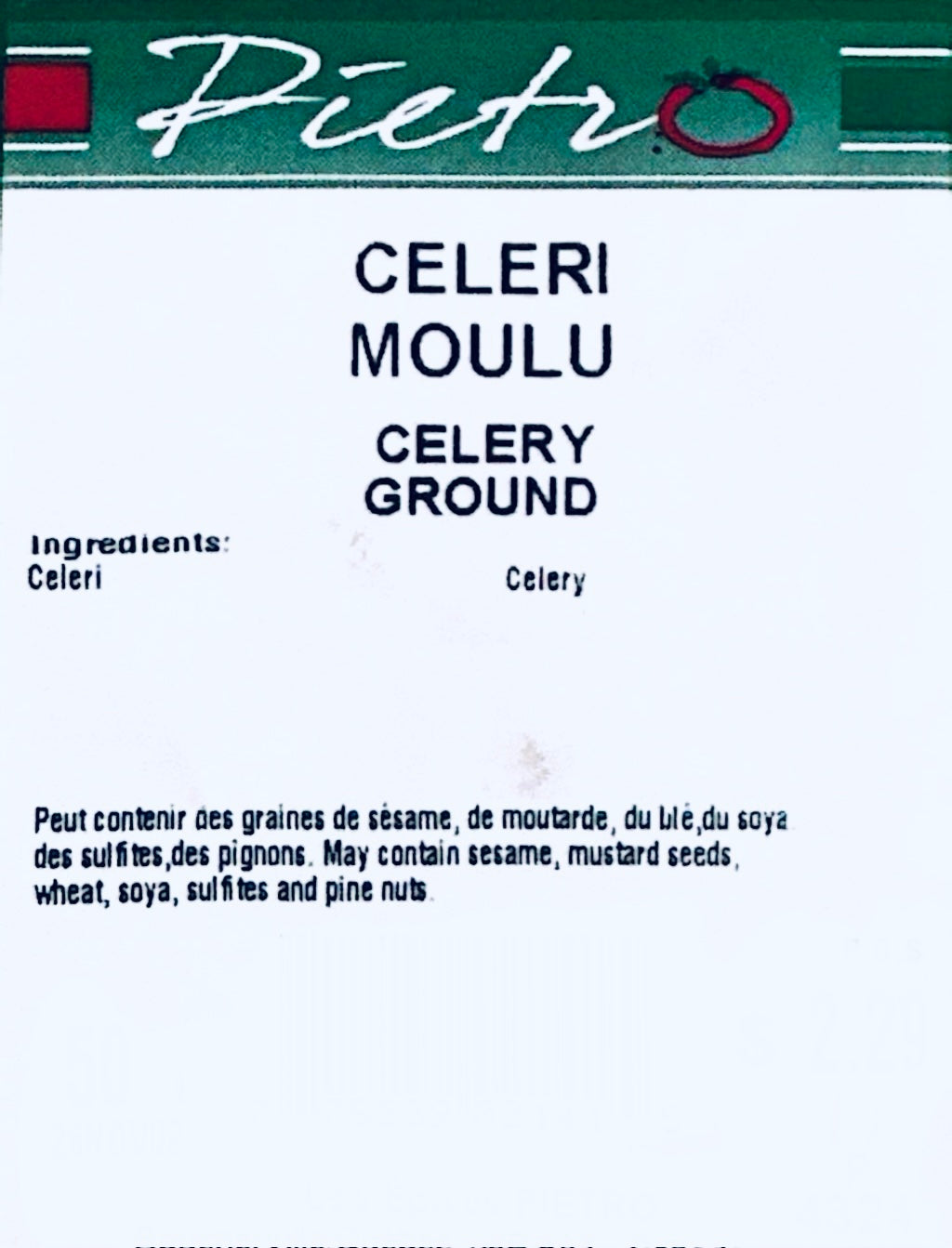 Céleri Moulu 50g