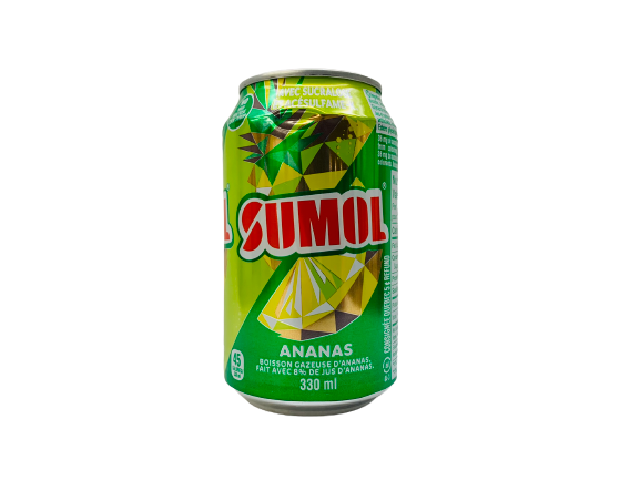 Boisson gazeuse d'ananas 330ml