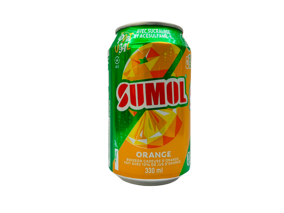 Boisson gazeuse d'orange 330ml