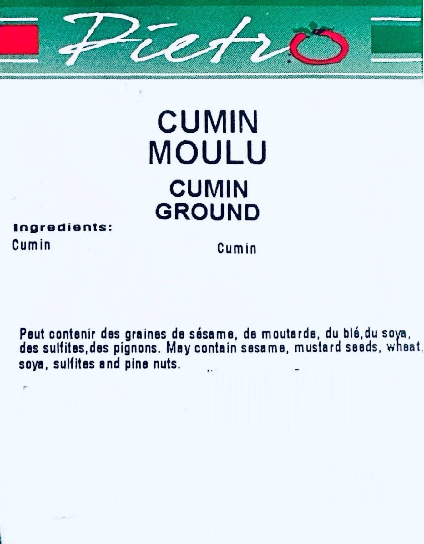 Ground cumin 45g