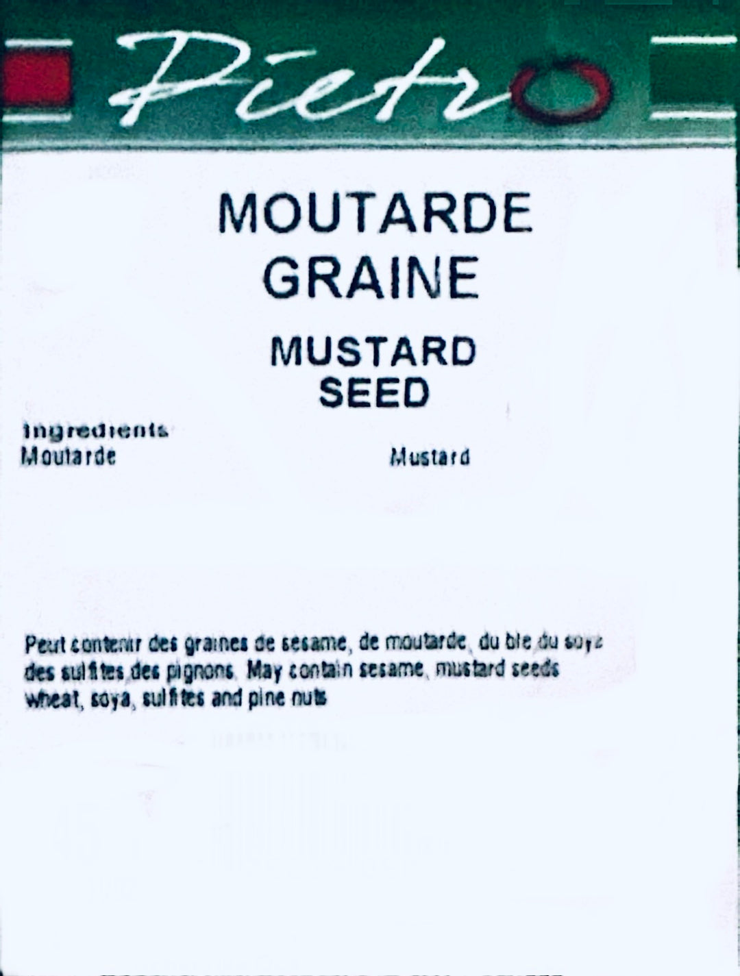 Moutarde graine 45g
