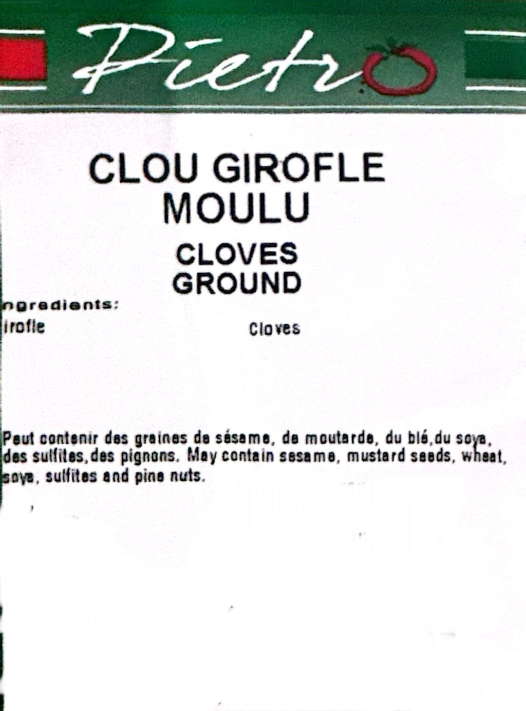 Clou girofle moulu 25g