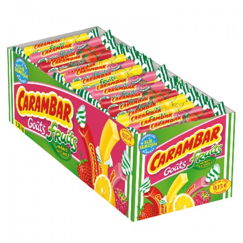 Carambar Fruits 180*8g