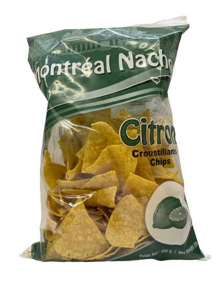 Chips citron 250g