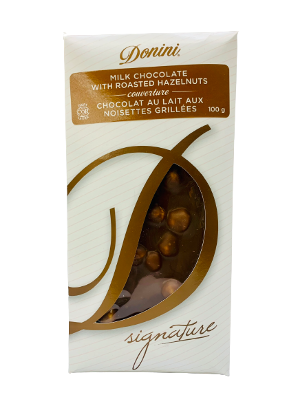 Milk chocolate with roasted hazelnuts 100g