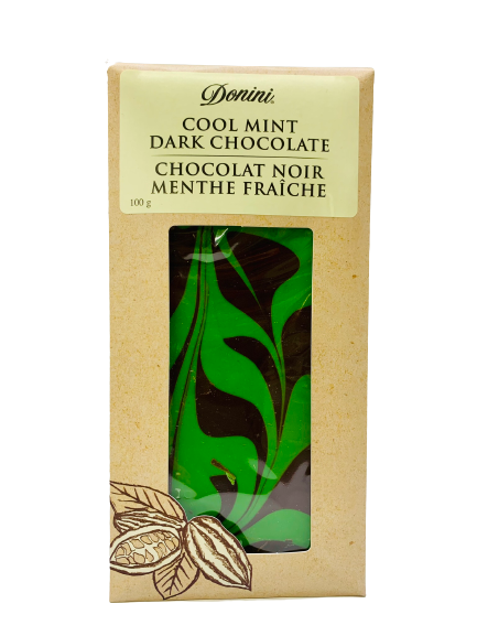 Dark chocolate with fresh mint 100g