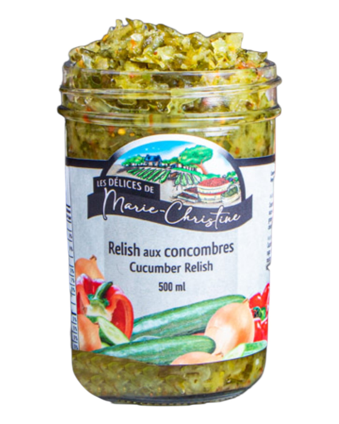 Relish aux concombres 500ML