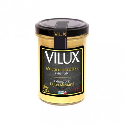 Moutarde de Dijon Extra-Forte 200g – Vilux | Le Piquant Authentique de Bourgogne