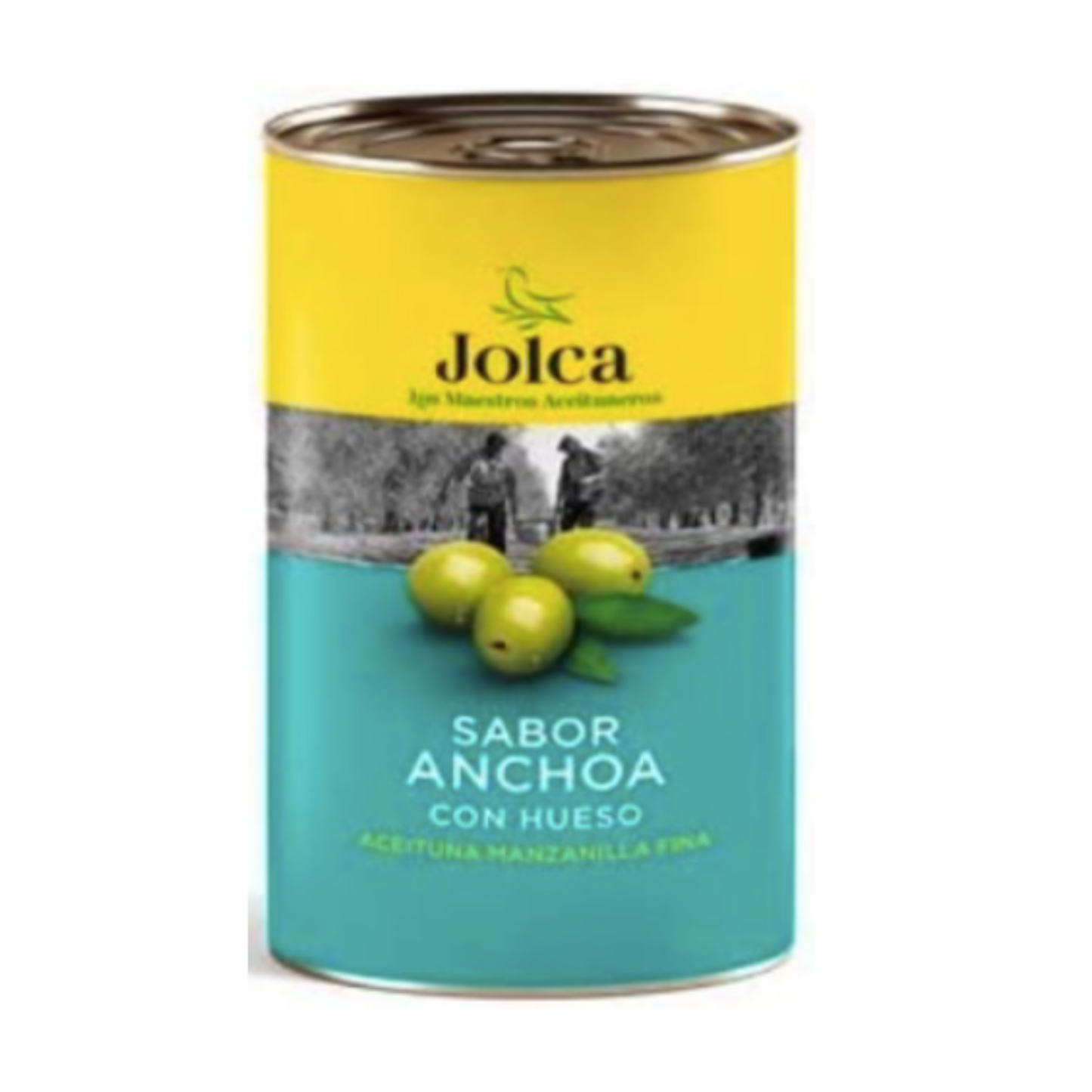Manzanilla Olives Anchovy Flavor 350g – Jolca | Mediterranean Flavor from Spain