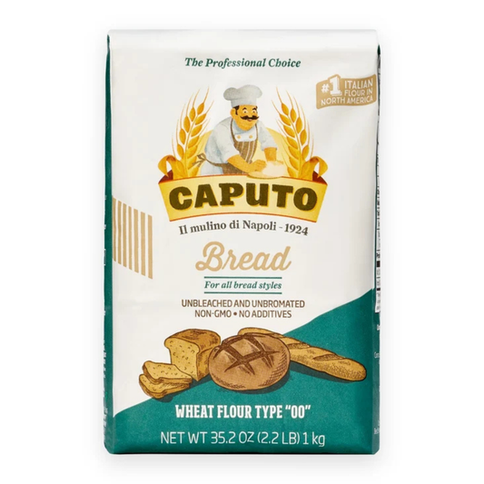 Farine "00" Bread Flour Caputo 1kg – La Vraie Farine de Naples pour Pain Artisanal
