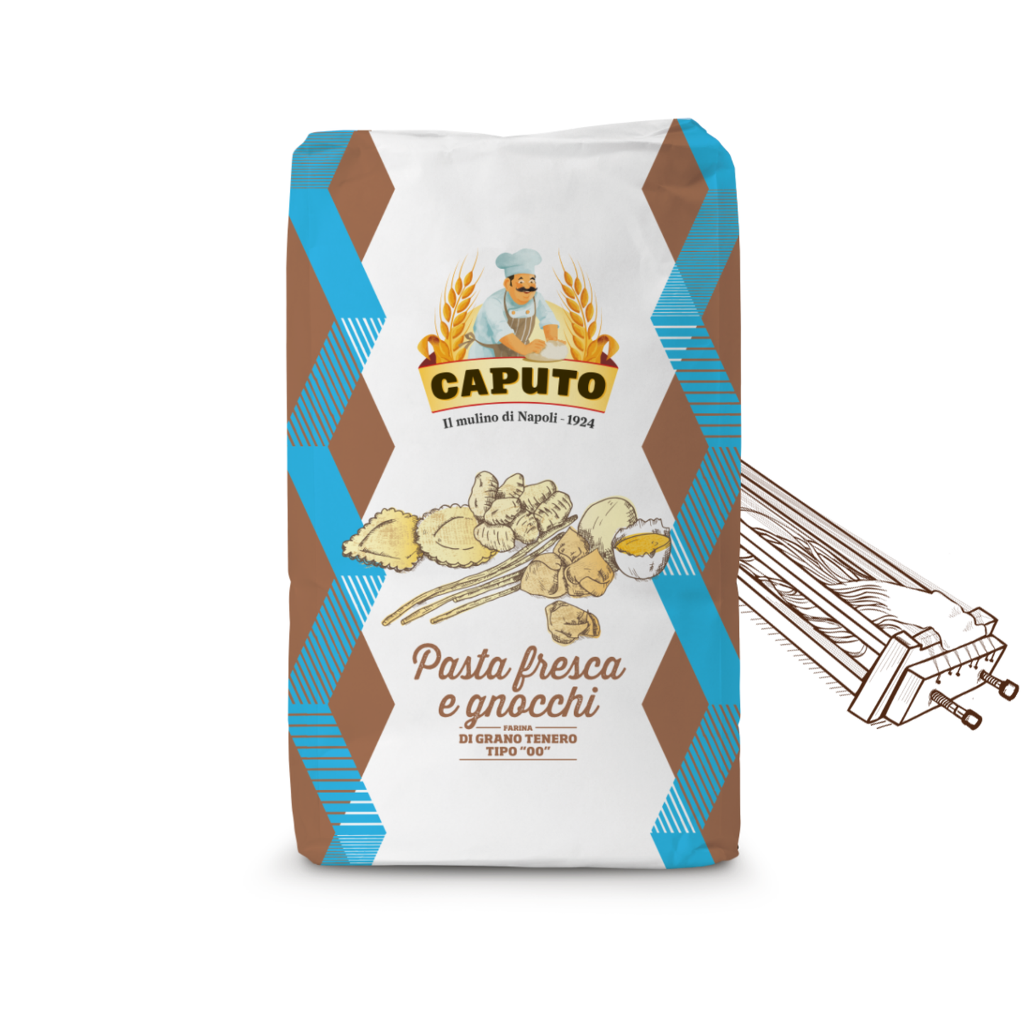 Flour Type "00" Fresh Pasta & Gnocchi 25kg – Premium Italian Flour for Fresh Pasta