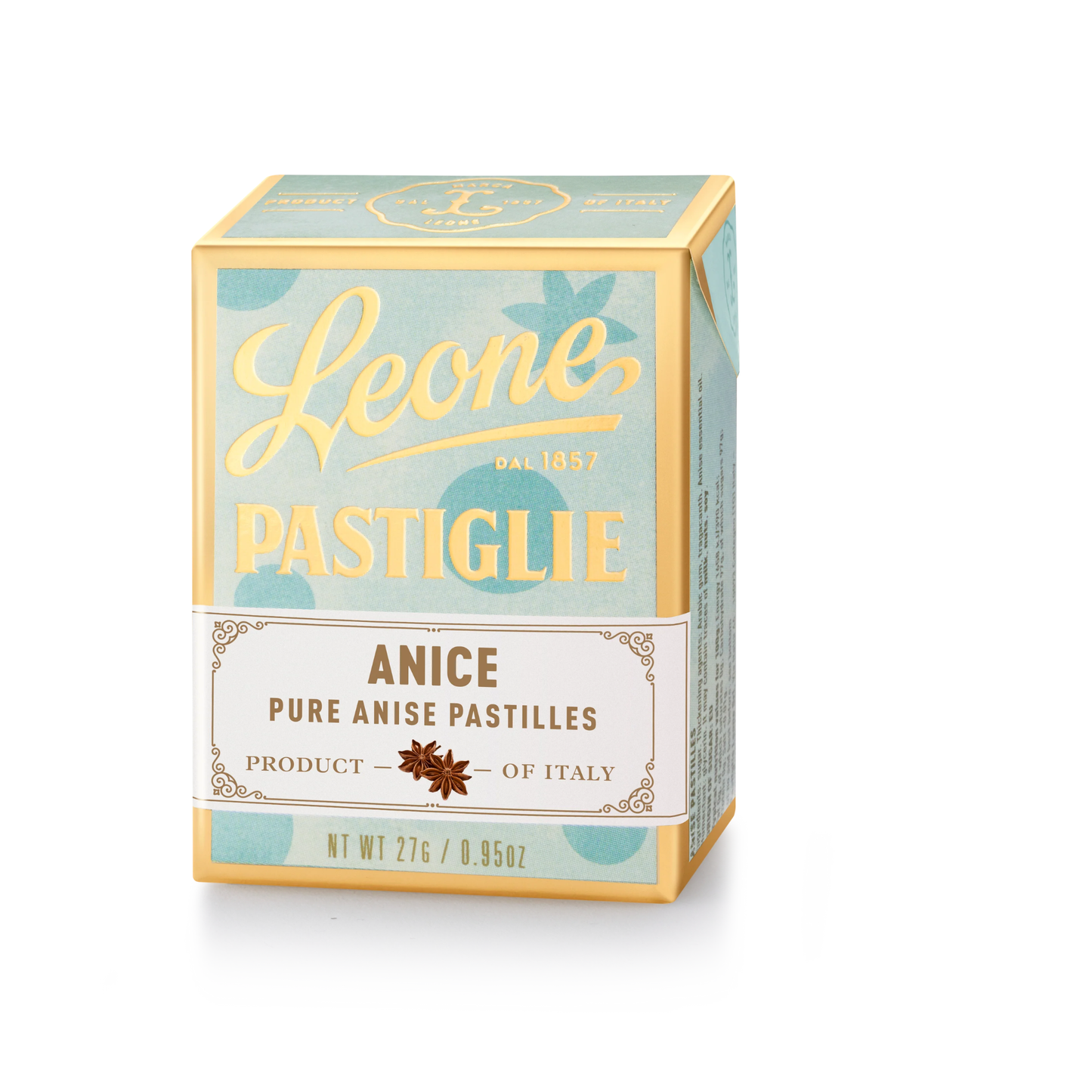 Pastilles Leone Anis 27g — Bonbons Italiens Traditionnels depuis 1857 | Sans Gluten