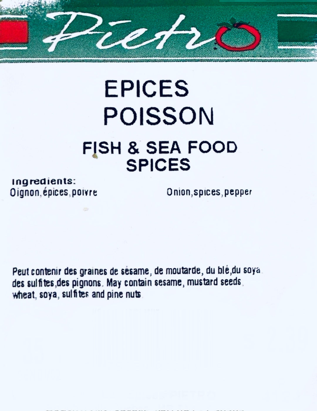 Épices à poisson 35g