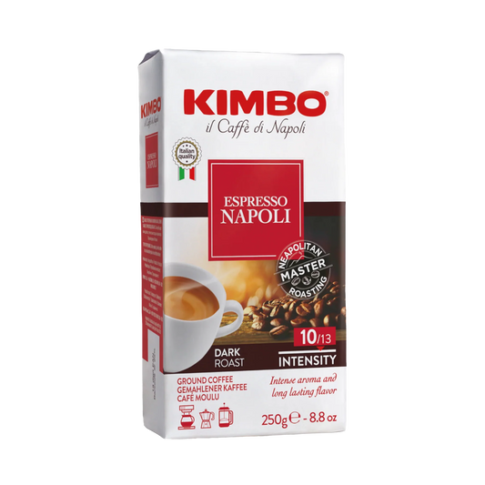KIMBO ESPRESSO NAPOLI GROUND COFFEE 250G