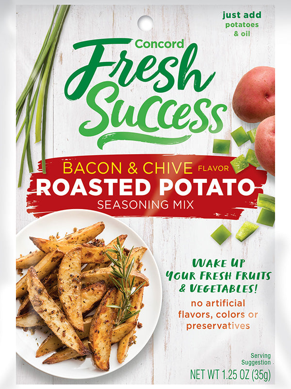 Mélange d'assaisonnements pommes de terre rôties Saveurs de Bacon Et Ciboulette 35g