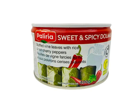 Feuilles de Vigne Farcies au Riz et Piments Cerise 400g