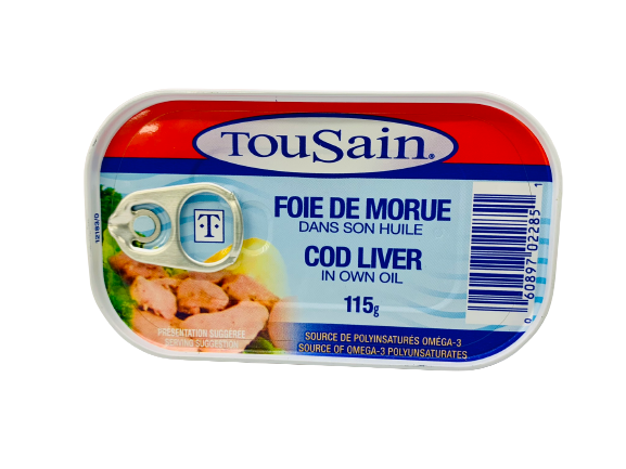 Cod liver in oil 115g