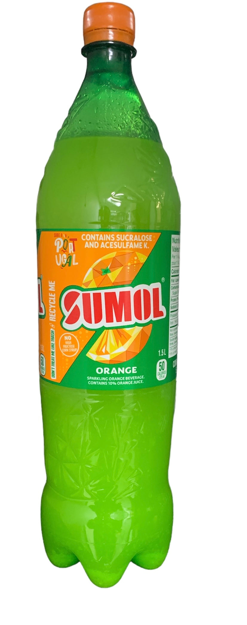 Boisson gazeuse d'orange 1.5L