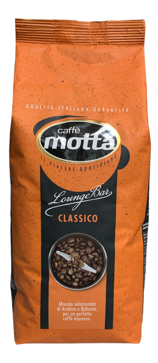 Café en grains italien Motta Lounge Bar Classico 1 kg – Espresso Arabica Robusta