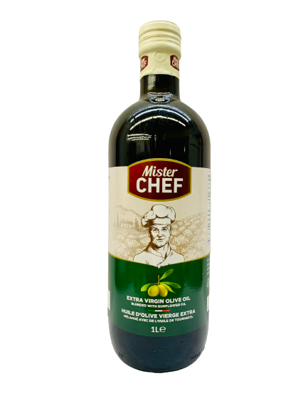 Huile d'olive vierge extra mélangé avec de l'huile de tournesol 1L