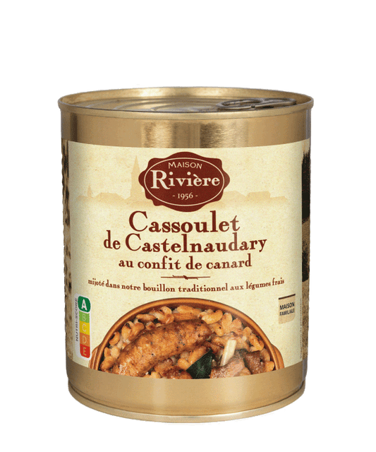 CASSOULET AU CONFIT DE CANARD 840G – Maison Riviera