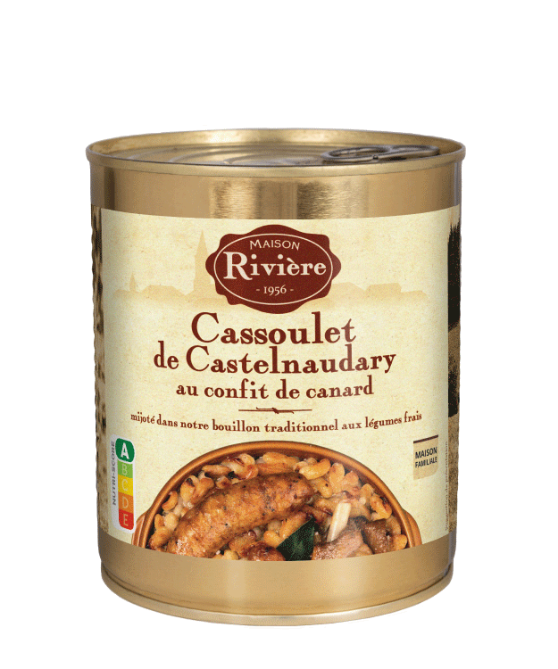 CASSOULET AU CONFIT DE CANARD 840G – Maison Riviera