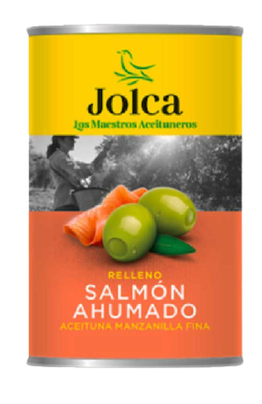 Manzanilla green olives stuffed with smoked salmon 300g