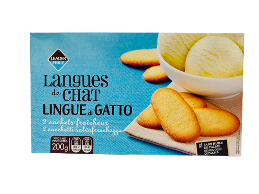 Langues de chat 200g