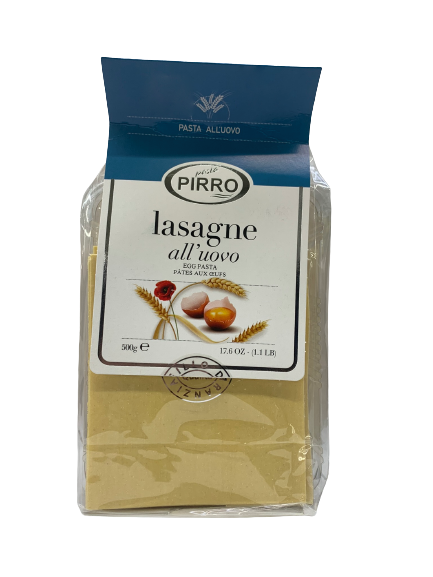 Lasagna with eggs 500g