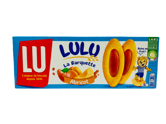 LULU LA BARQUETTE ABRICOT 120g