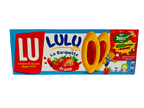 Lulu La Barquette strawberry 120g – Les Saveurs d'Europe