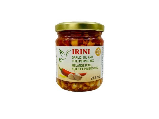 Mixture of garlic oil and chili pepper 212ml
