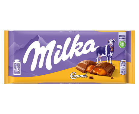 Milka caramel 100g