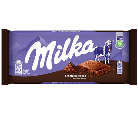 Milka cream with cocoa 100g