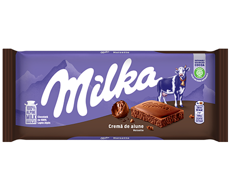 Milka hazelnuts 100g