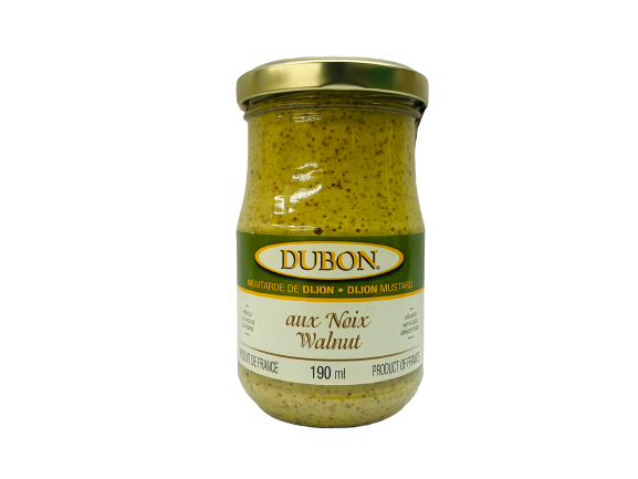 Moutarde de Dijon aux noix 190ml
