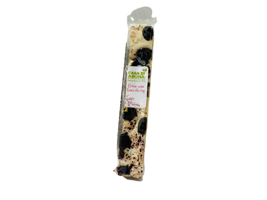 Nougat tendre aux cerises sûres 80g