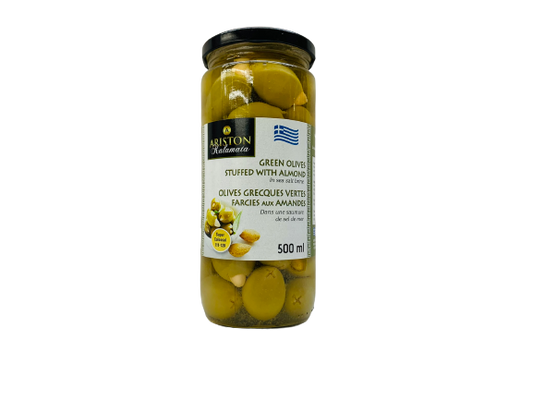 Greek olives stuffed with almonds 500ml