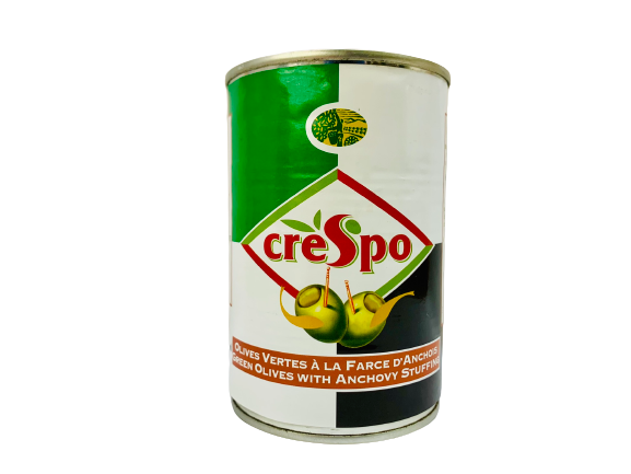 Green olives with anchovy stuffing 425ml