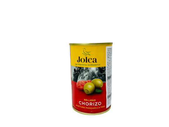 Manzanilla green olives stuffed with chorizo 300g