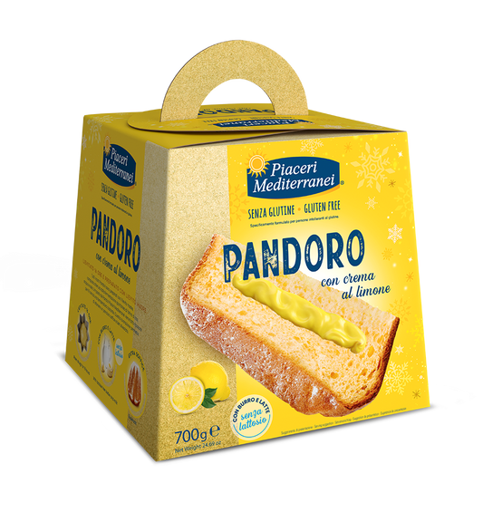 Pandoro Con Crema Al Limone Gluten Free And Lactose Free 700g