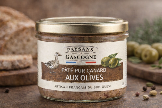 Pure Duck Pâté with Olives 80g – Paysans de Gascogne