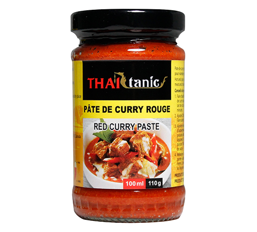 Pâte de curry rouge 100ml