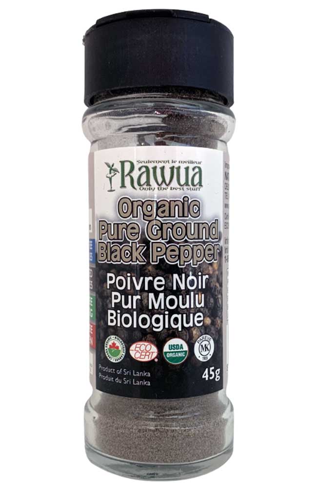 POIVRE NOIR BIOLOGIQUE MOULU 45gr