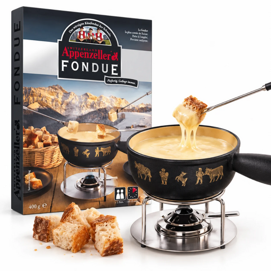 Appenzeller Cheese Fondue 400 g Emmi – Ready-to-Enjoy Swiss Fondue, Creamy and Spicy | Emmi